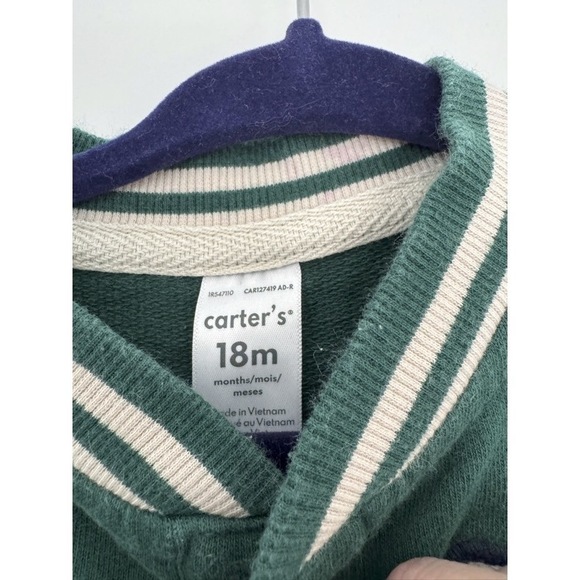 Carter's Letterman Jumpsuit Size 18mo - Picture 2 of 2